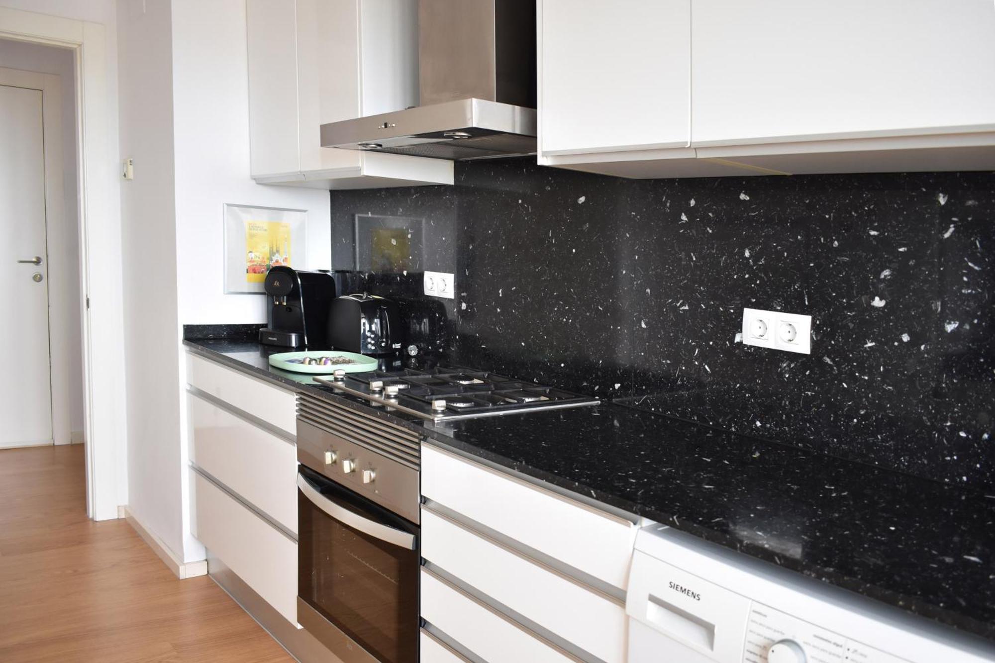 Stylish Well-Connected Beachfront Flat Valencia Eksteriør bilde