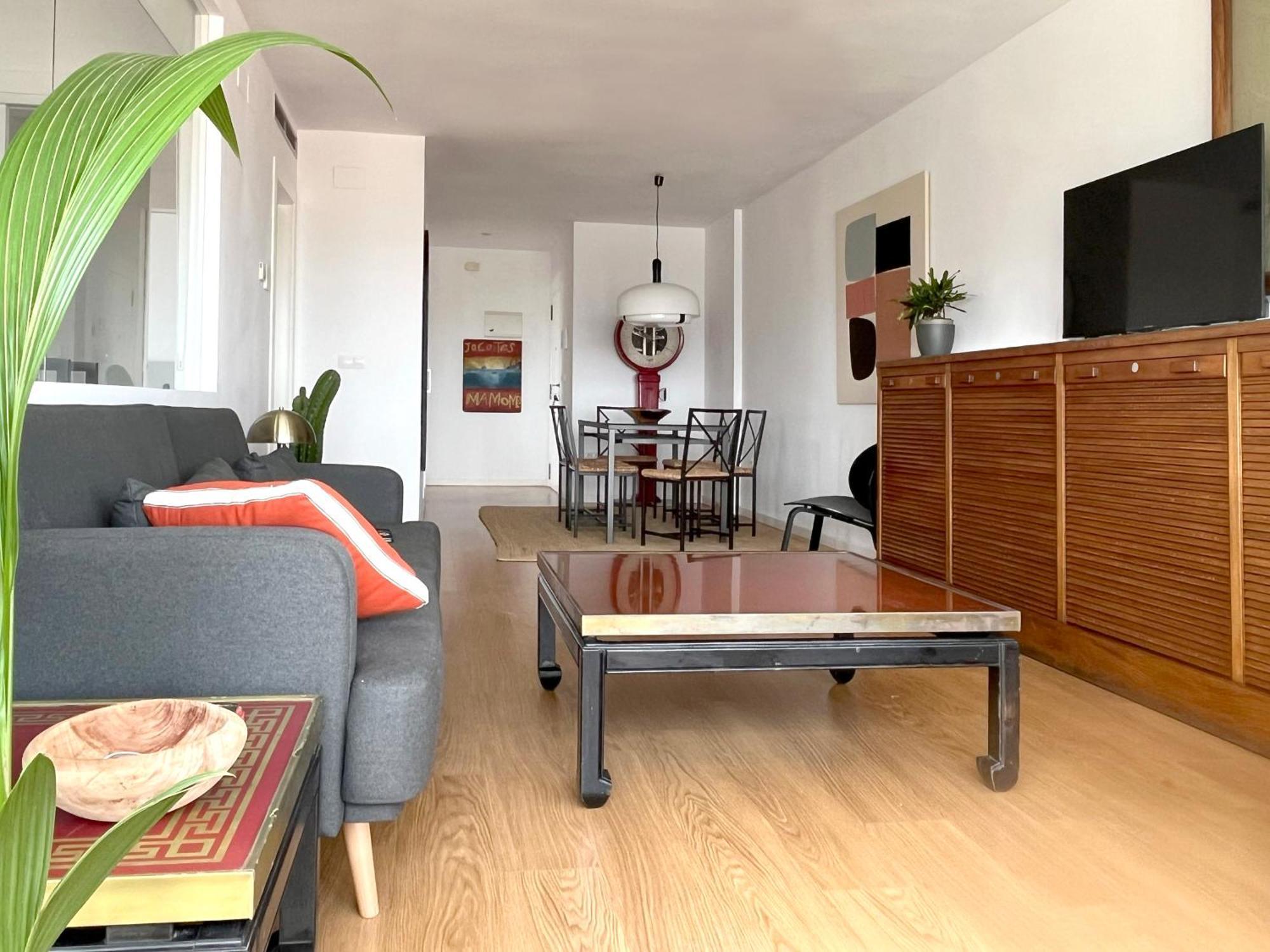 Stylish Well-Connected Beachfront Flat Valencia Eksteriør bilde