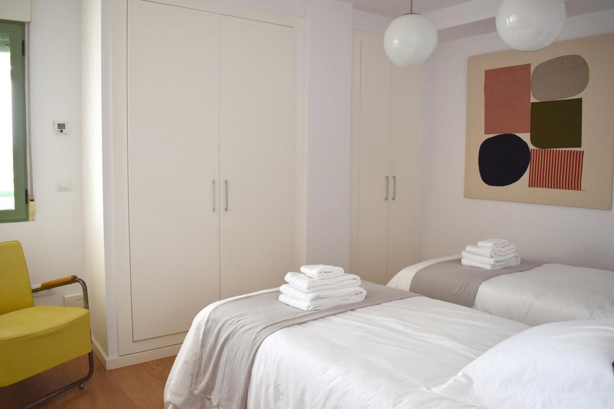 Stylish Well-Connected Beachfront Flat Valencia Eksteriør bilde